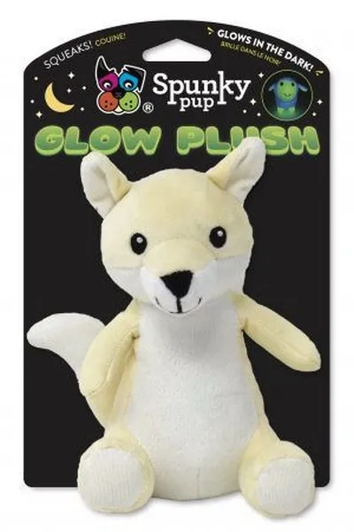 1ea Spunky Pup Glow Fox Large Plush - Toys